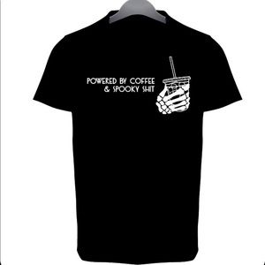 Halloween coffee t shirt
